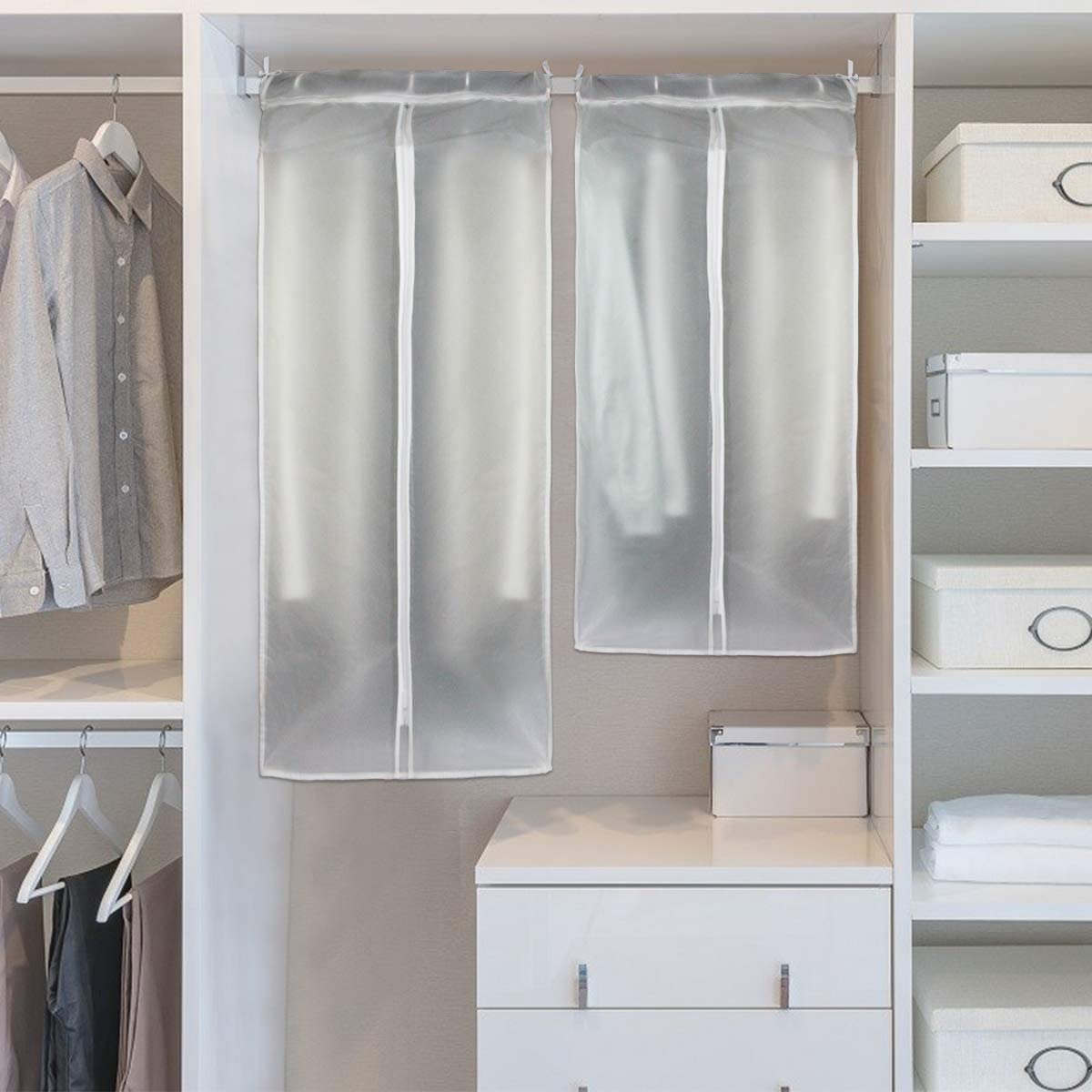 Wardrobe Dust Protector Hanging Storage Bag