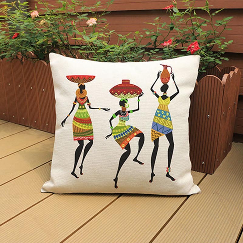 Dancing African Cushion Covers (Pack of 5)