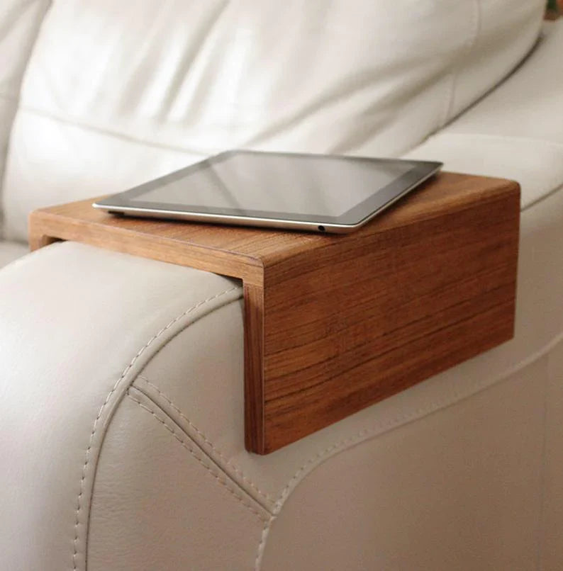 Wooden Couch Arm Table