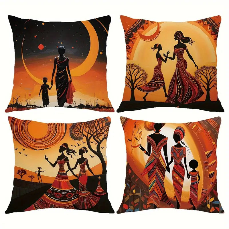 Africa Dream Cushion Covers (Pack of 4)